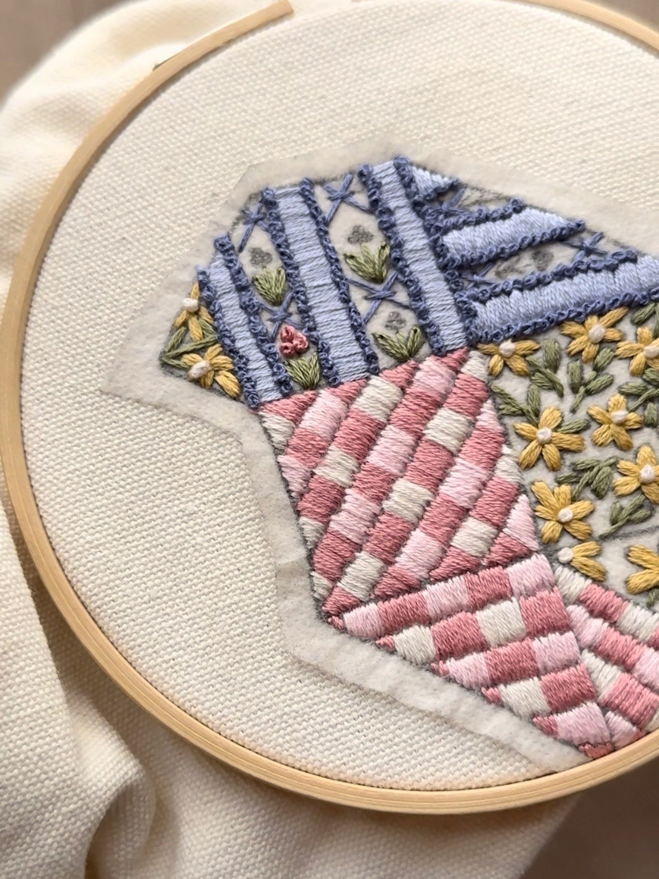 DIY Kit Pajarito Patchwork