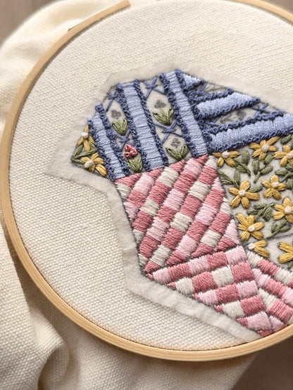 DIY Kit Pajarito Patchwork