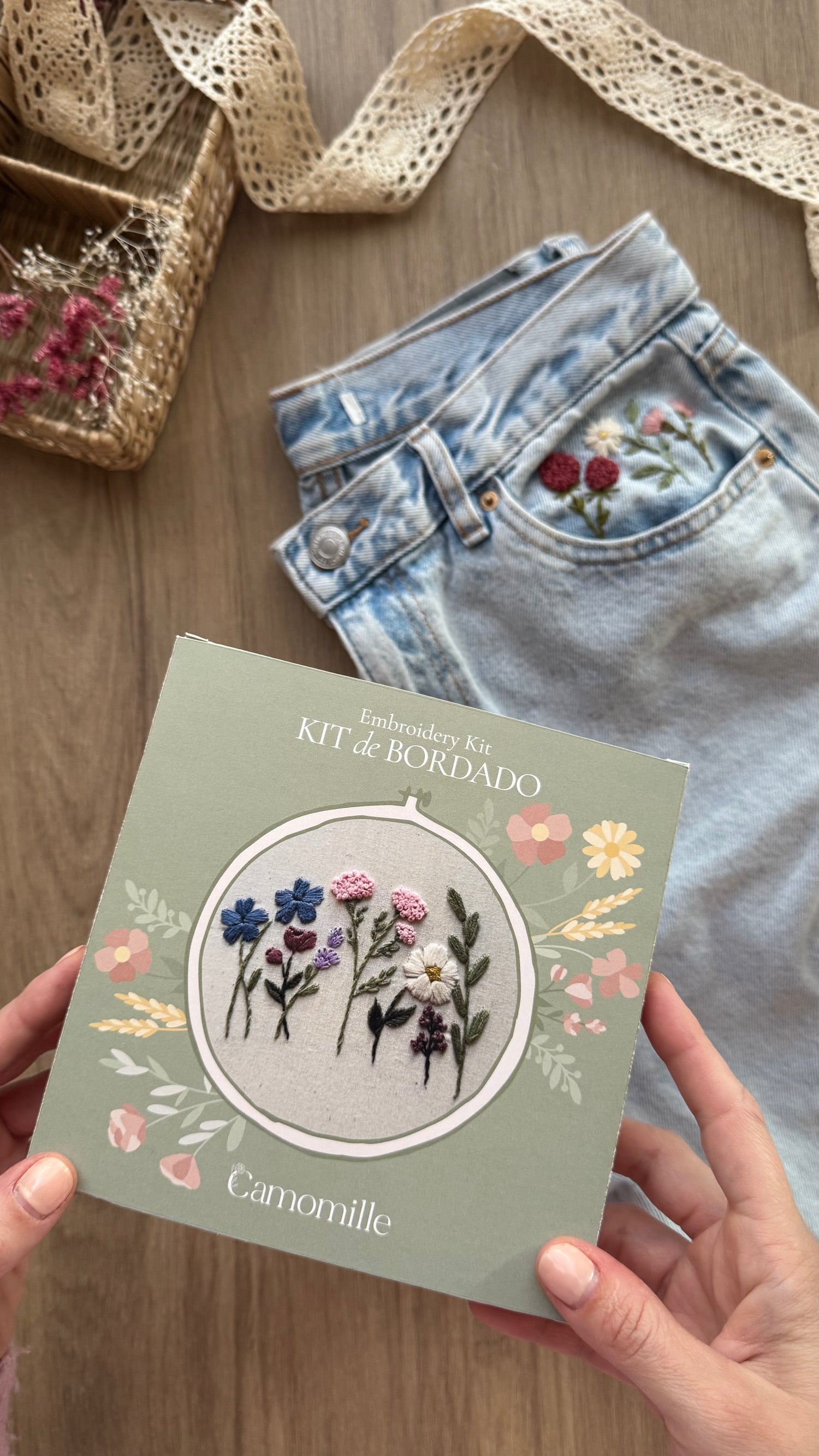 DIY Kit Franja de Flores
