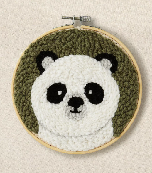 Kit Punch Needle Patrice el Panda