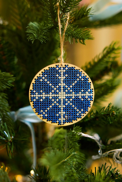 Adornos navideños de madera - Bola