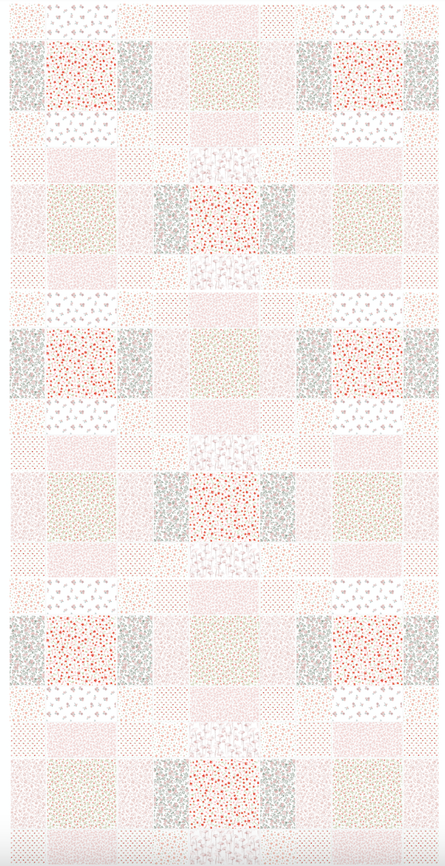 Panel de tela para patchwork – Pink