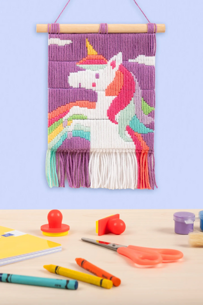 Kit de bordado con punto recto – Unicornio
