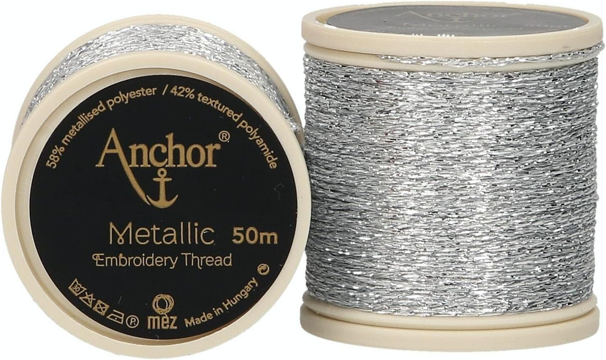 Anchor Metallic - hilo de bordar con efecto metálico