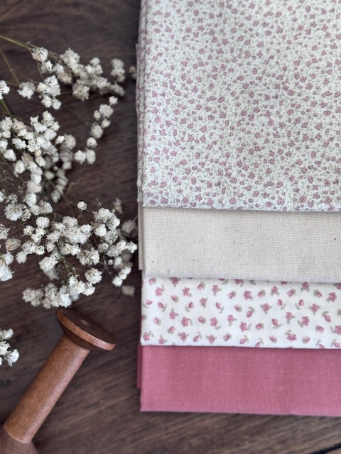 Pack de telas 4 Fat Quarters- Bloom rose