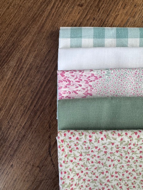 Pack de telas 5 Fat Quarters- Cherry