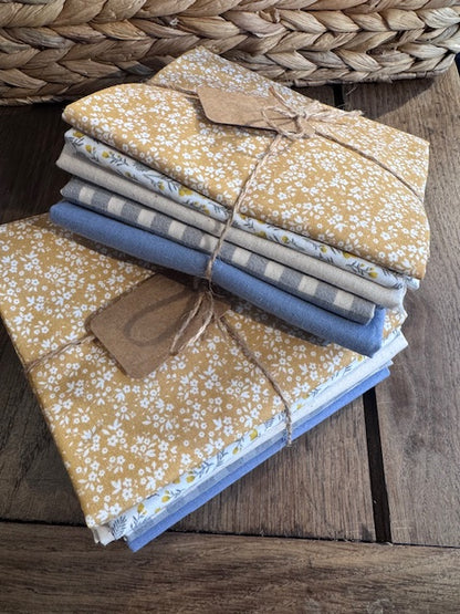 Pack de telas 5 Fat Quarters- Haze