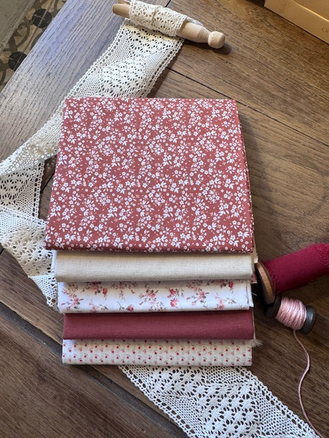 Pack de telas 5 Fat Quarters- Joie