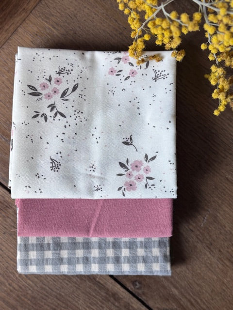 Pack de telas 3 Fat Quarters - Poppy