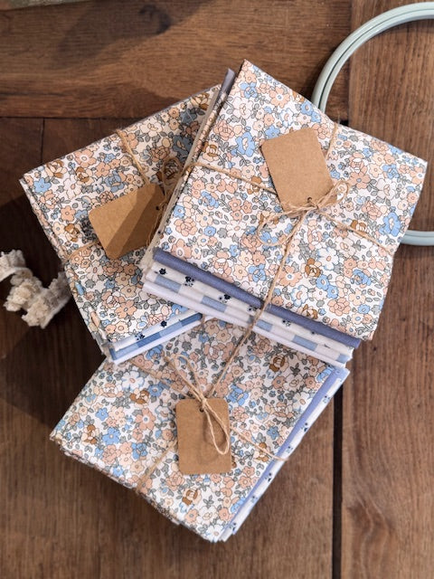 Pack de telas 5 Fat Quarters- Praire