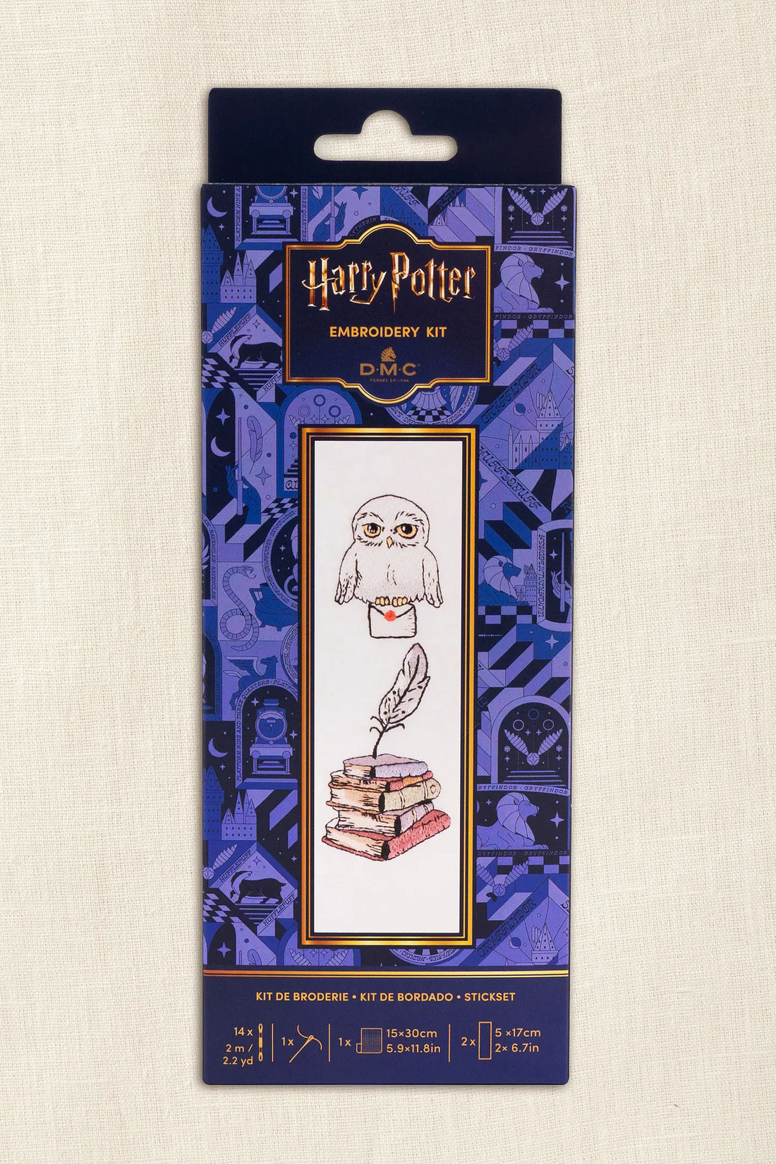 Kit de punto de cruz · Marcapáginas Hedwig™
