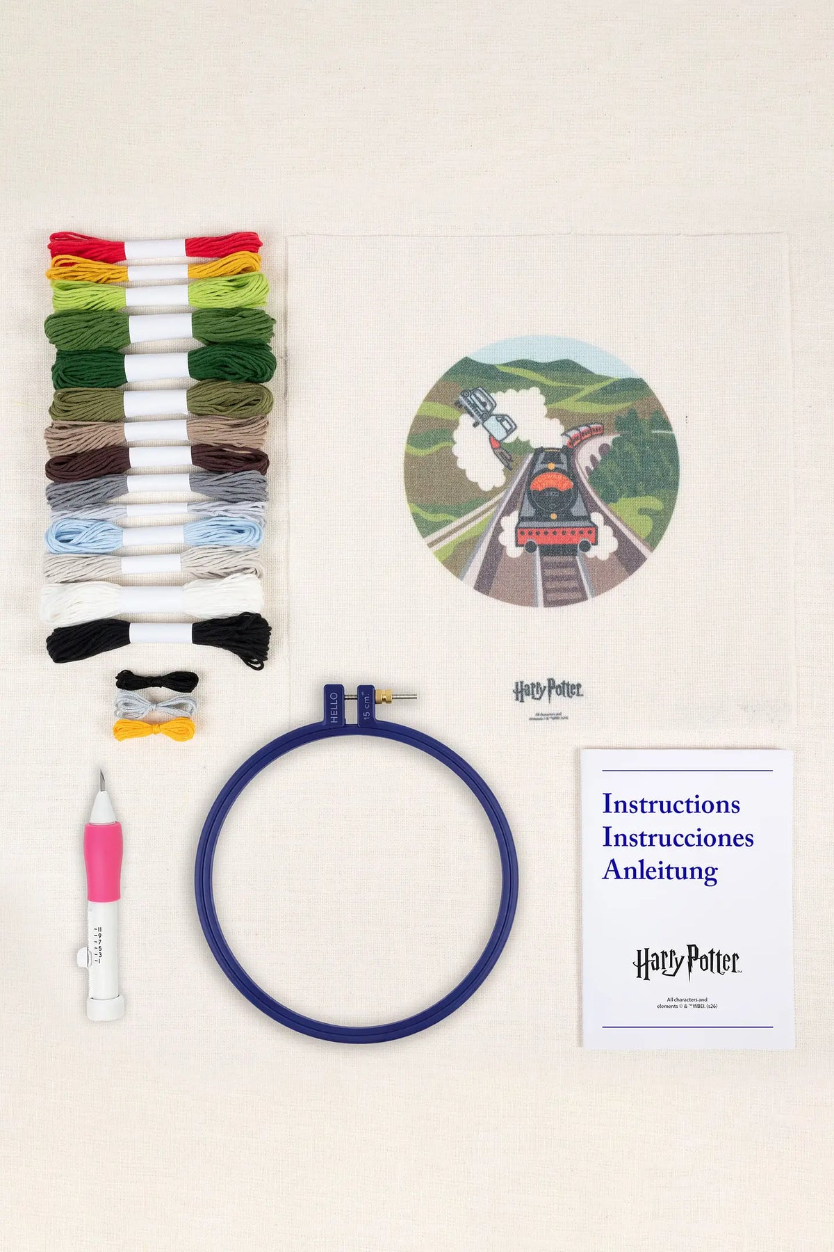 Kit de Punch Needle · Coche Volador – Ford Anglia™