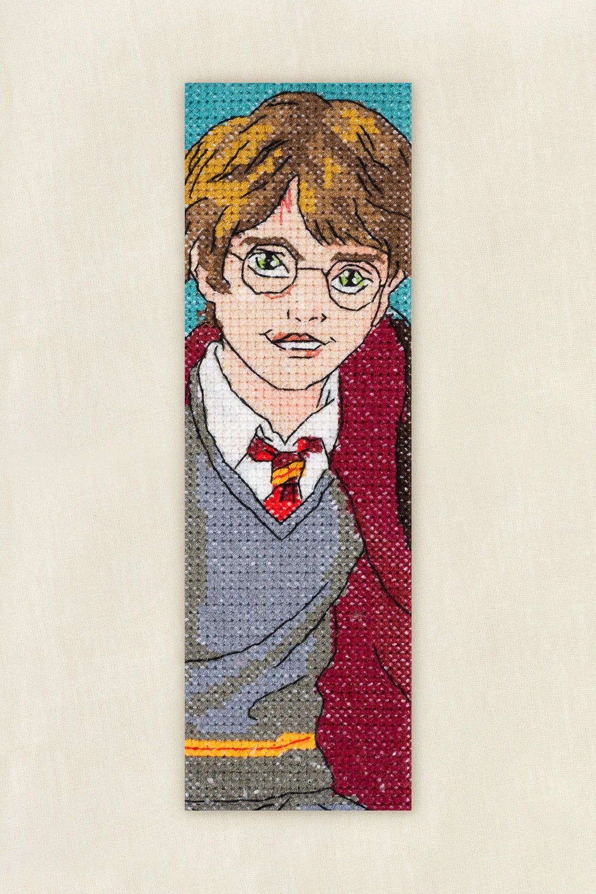 Kit de punto de cruz · Marcapáginas Harry Potter™