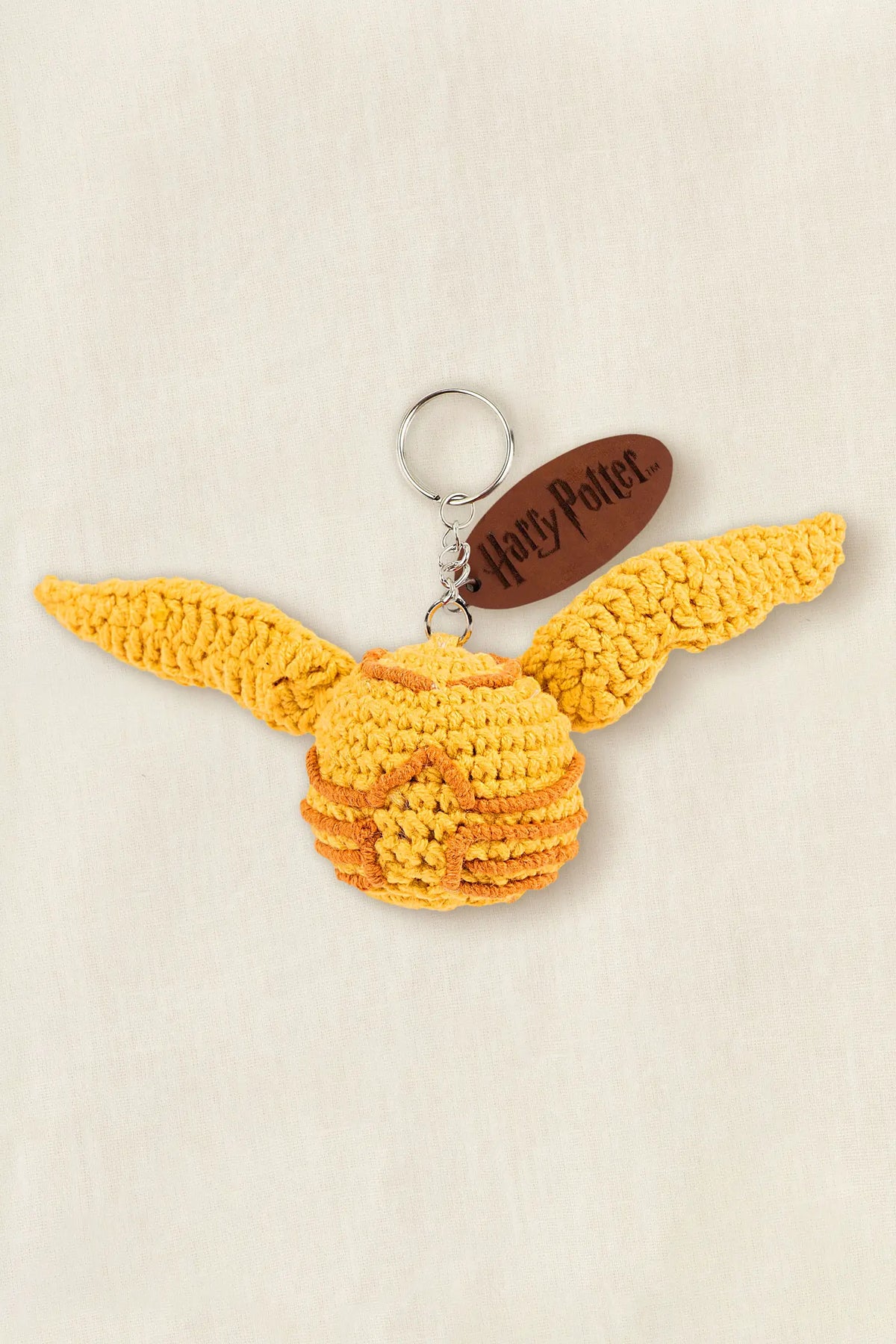 Kit Amigurumi · Llavero Snitch Dorada™