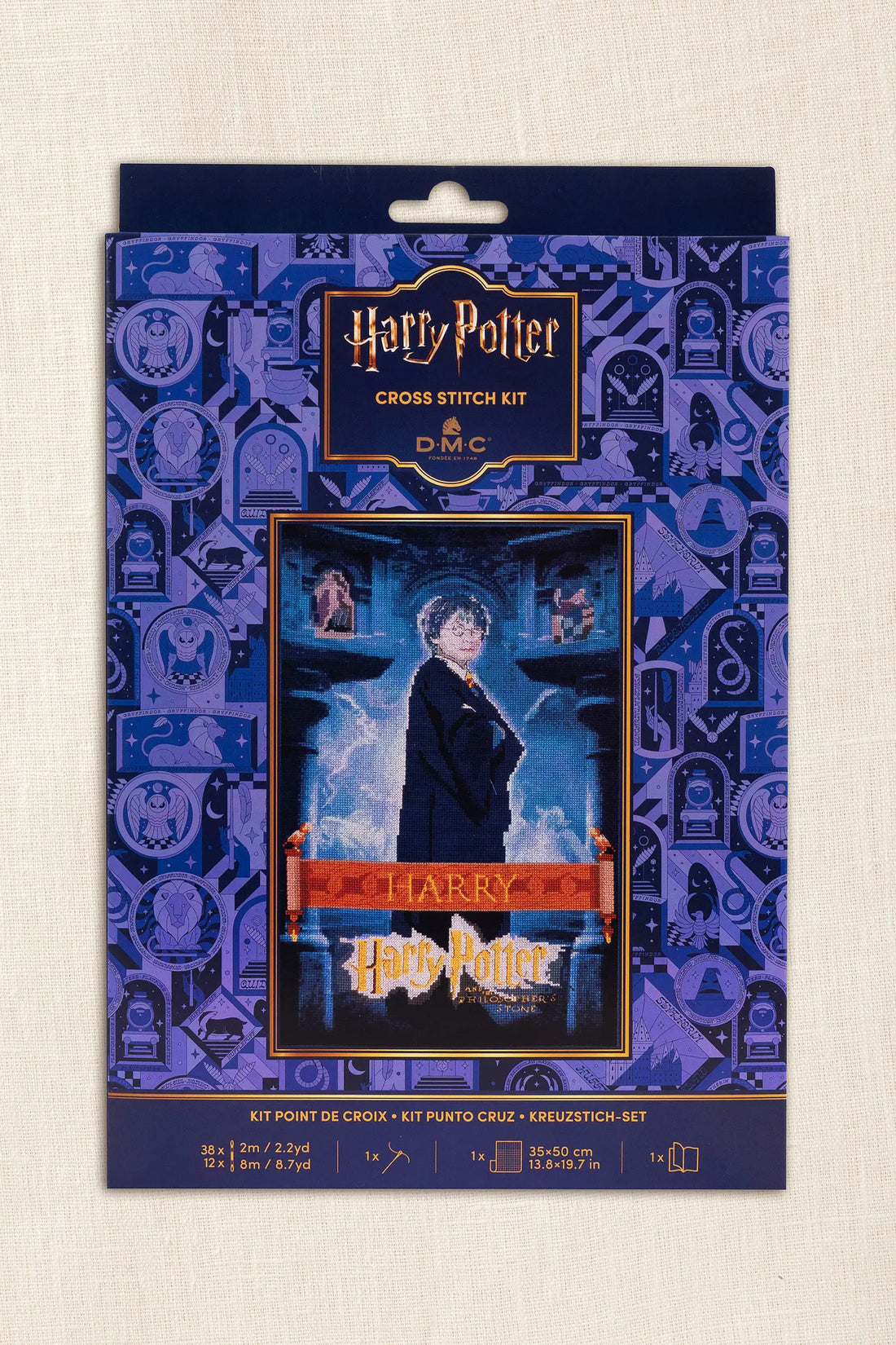 Kit de punto de cruz · Póster Harry Potter™ y la Piedra Filosofal