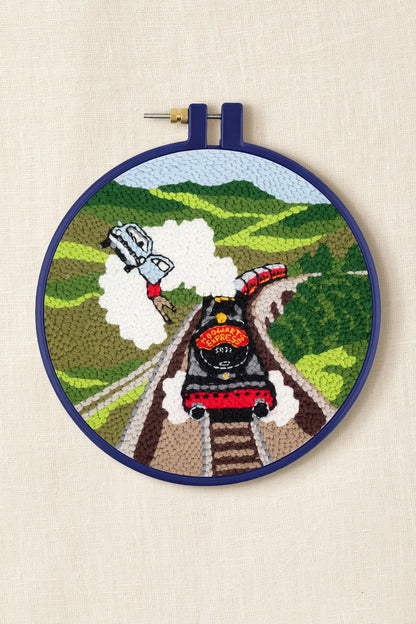 Kit de Punch Needle · Coche Volador – Ford Anglia™