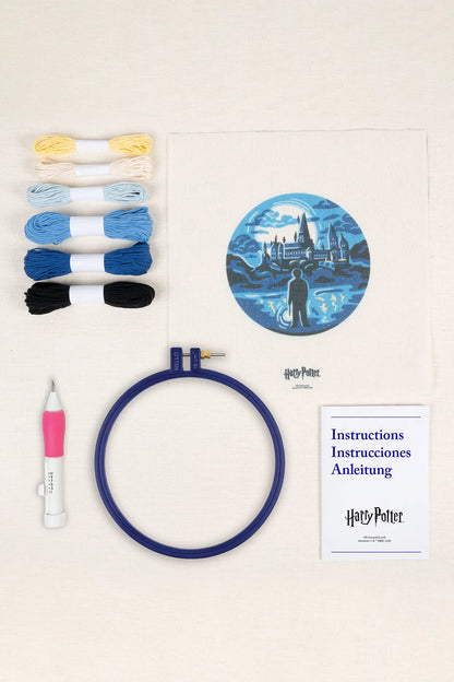Kit de Punch Needle · Castillo de Hogwarts
