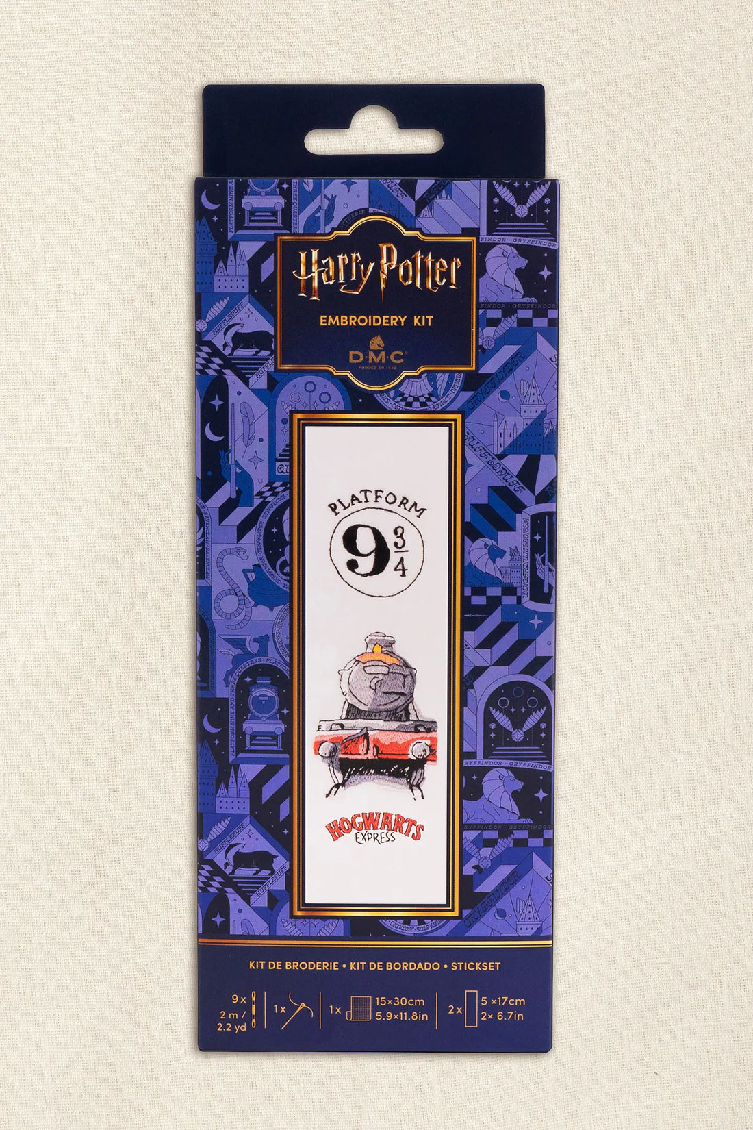 Kit de punto de cruz · Marcapáginas Hogwarts Express™