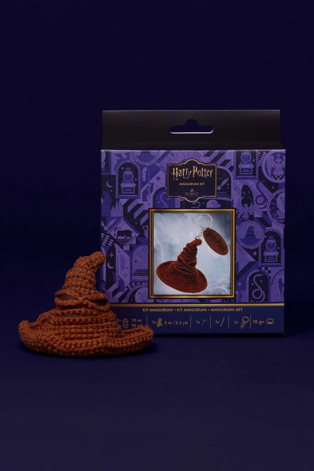 Kit Amigurumi · Llavero Sombrero Seleccionador™