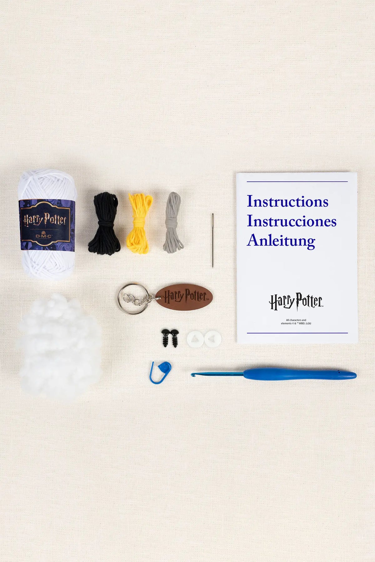 Kit Amigurumi · Llavero Hedwig™