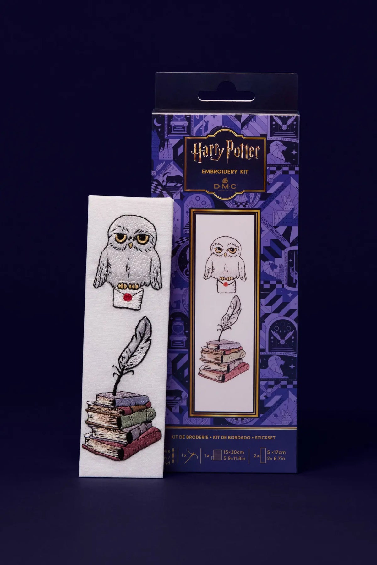 Kit de punto de cruz · Marcapáginas Hedwig™