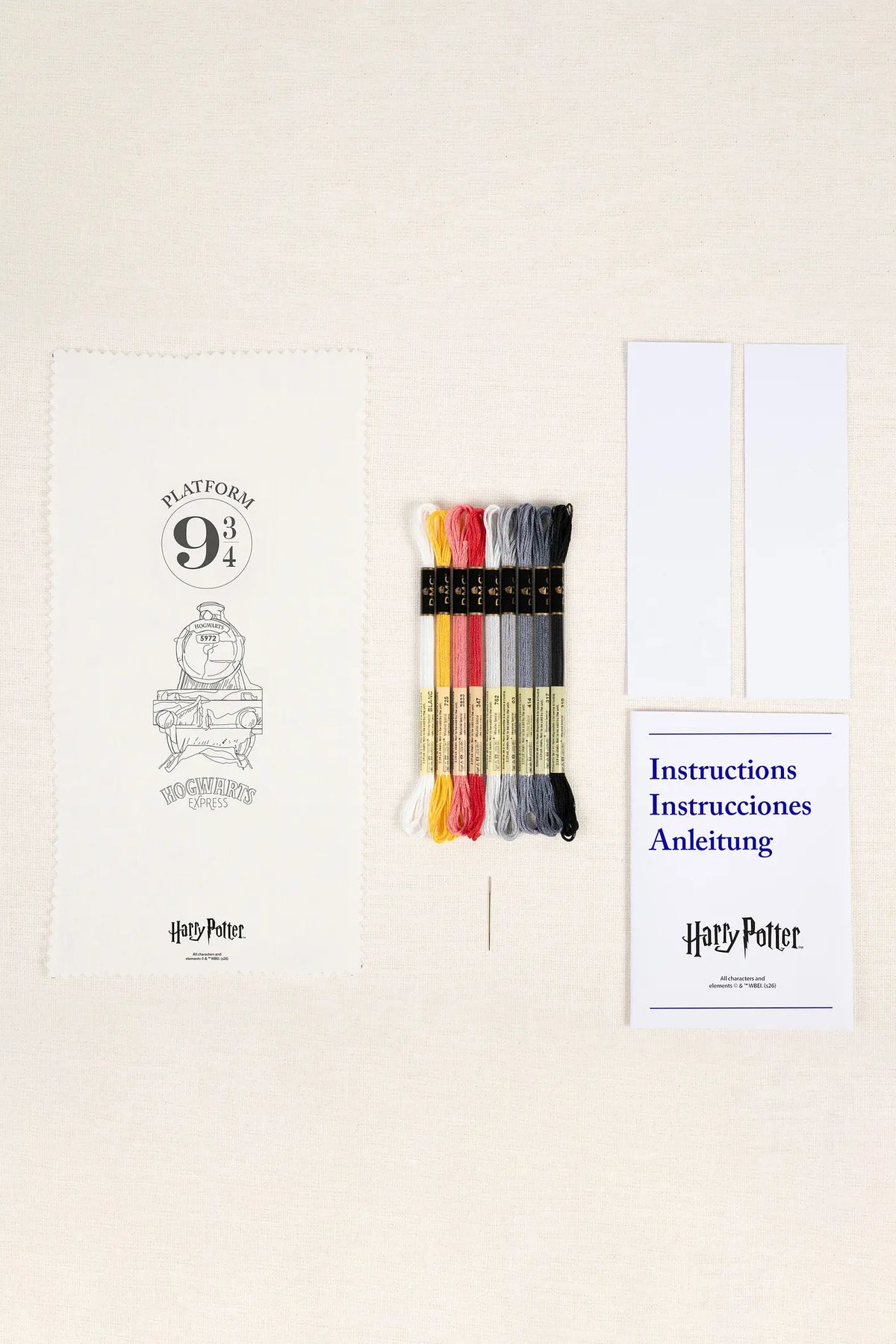 Kit de punto de cruz · Marcapáginas Hogwarts Express™