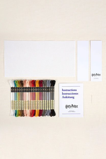 Kit de punto de cruz · Marcapáginas Harry Potter™